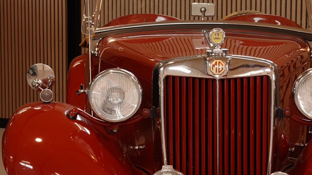 MG TD, årgang 1952, hos Gitz Classic Cars
